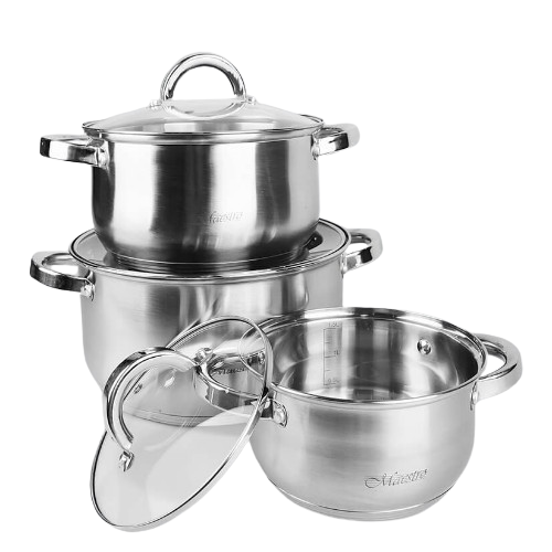 Набір каструль 6 предметів MR-2120-6L Maestro Житомир - фото 2