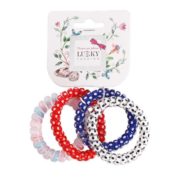 Набір дитячих резинок для волосся Lukky 4 шт. (T18567) Харків - фото 2