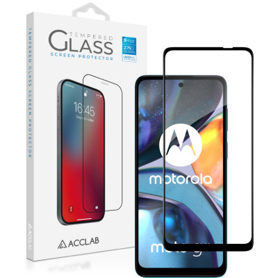 Скло захисне ACCLAB Full Glue MOTO G22 (1283126542206) Вінниця - фото 7