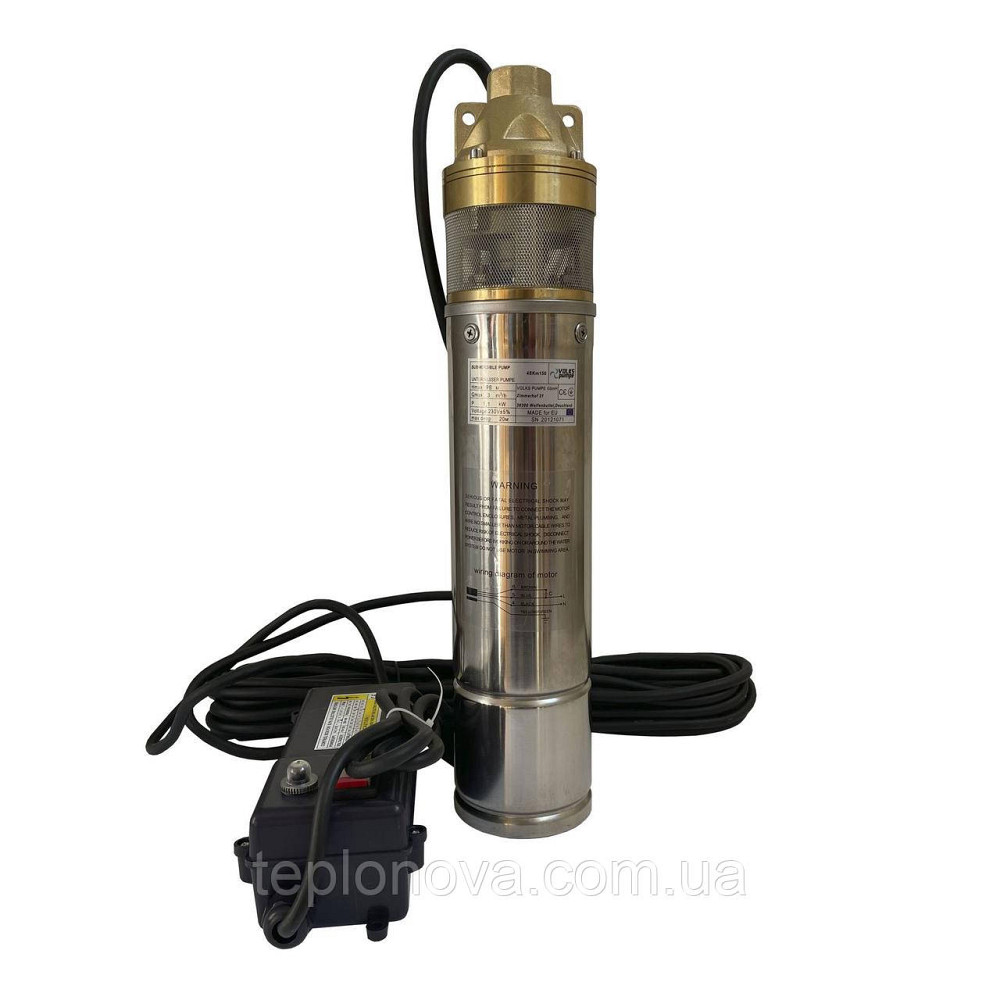 Насос скважинный вихревой VOLKS pumpe  4SKm150 1,1кВт + кабель 15м и пульт Черновцы - изображение 1