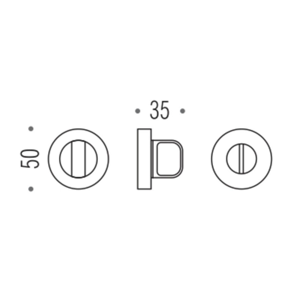 Накладка Colombo CD 49 BZG G вж6 пол.латунь Blazer, Flessa, Gaia, Gira, Madi, Olly, Tailla, Taipan, Tender, Twitty, Viola, Wing Київ - фото 2