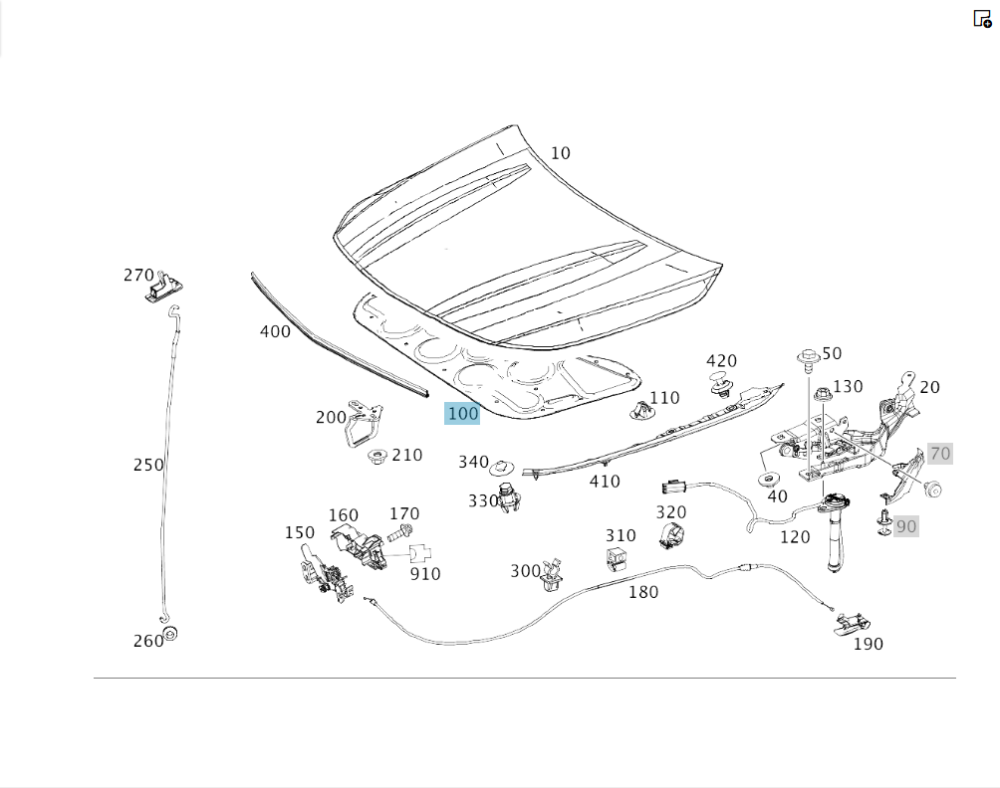 Mercedes-Benz  A1176820026 Шумоізоляція капота CLA Shooting Brake X117 CLA C117 Одесса - изображение 2