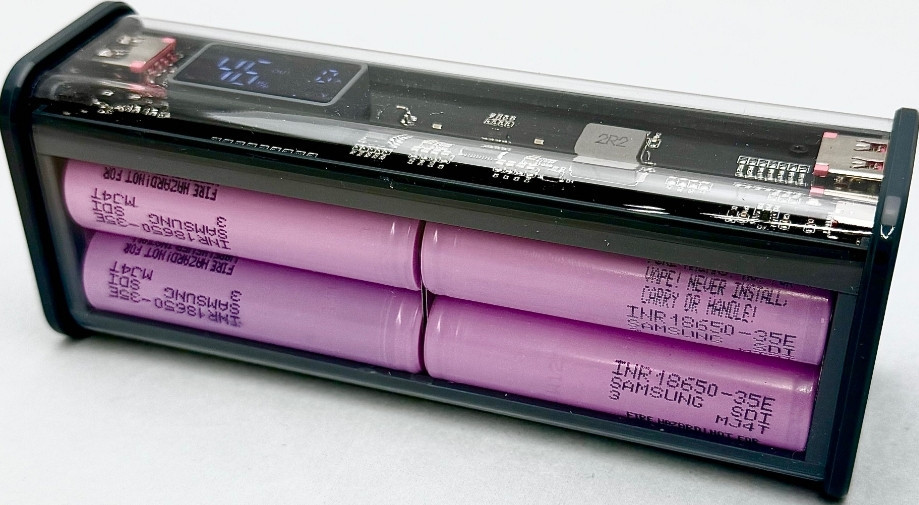 Павербанк 28000 mAh. 22 W с быстрой зарядкой, прозрачный корпус. Киев - изображение 5