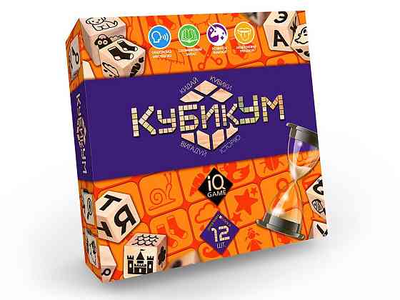 Розважальна гра "КубикУм" укр (6), шт Київ