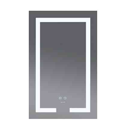 Дзеркало Mixxus HARD MR07-50x80 з LED Touch, Anti-fog, димером, регулюванням яскравості   ( MX9992 ) 23333 Харків
