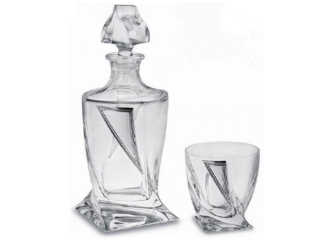 Набір для віскі Cardiff (графин + 2 склянки) Рівне - фото 2