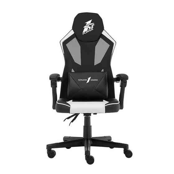 Крісло для геймерів 1stPlayer P01 Black White ( 12532 ) Харьков