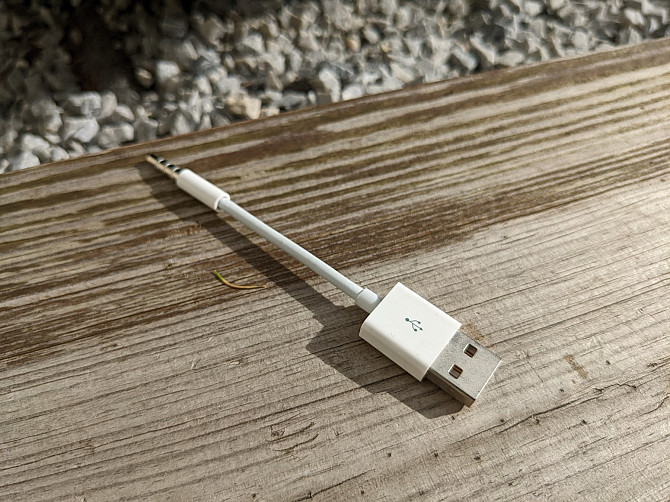 Перехідник USB 2.0 - Jack 3.5 для iPod Луцк - изображение 1