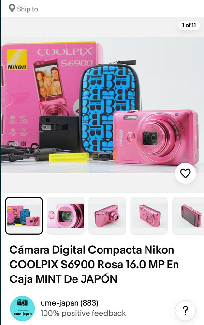 Фотоаппарат Nikon COOLPIX S 6900 Wi-Fi. Киев - изображение 1