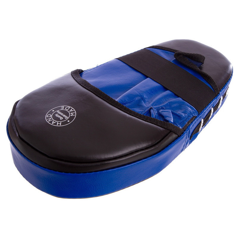 Лапа Пряма подовжена для боксу та єдиноборств BOXER 2006-01 розмір 38х18х4,5 см чорний-синій Київ - фото 5