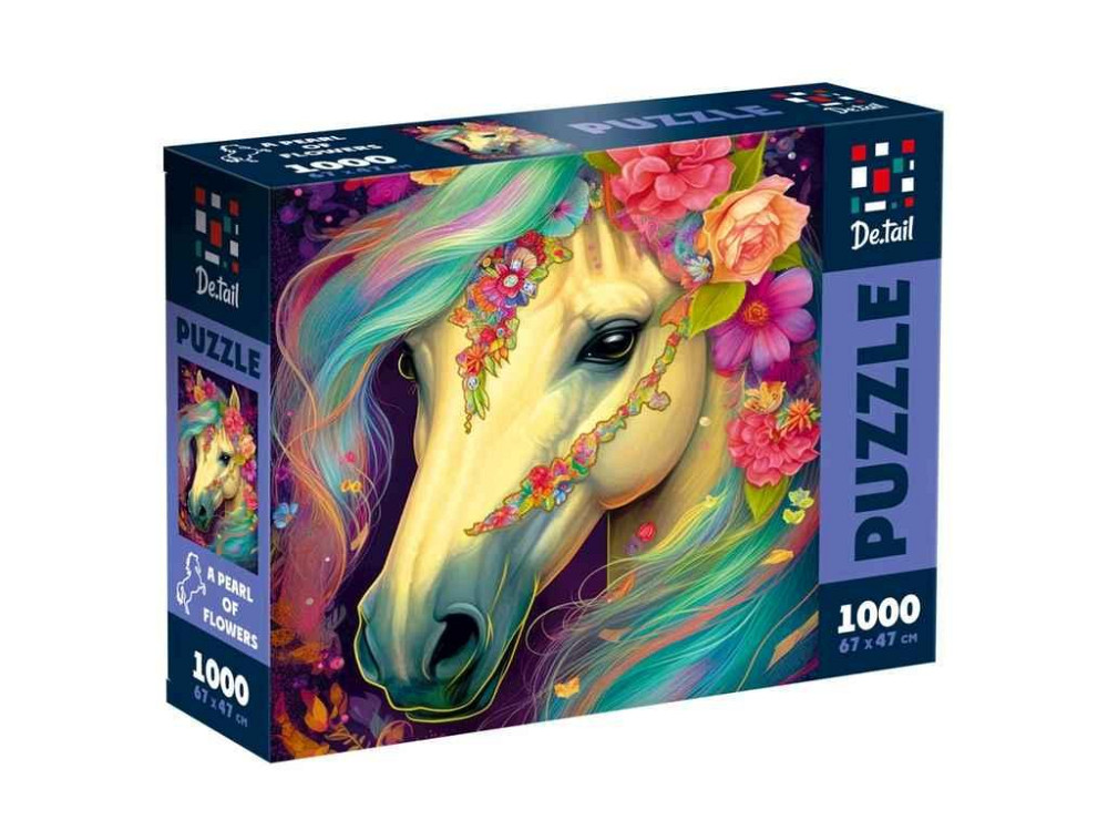 Пазли De.tail Перлина квітів (укр) DT1000-12 ТМ VLADI TOYS Київ - фото 1