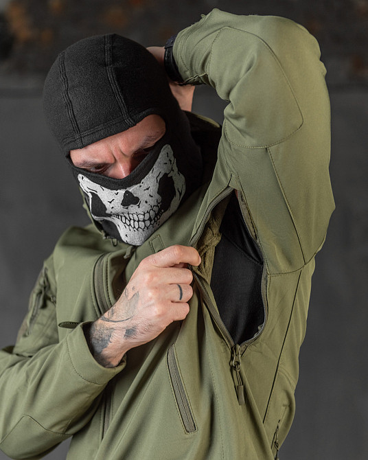 Костюм чоловічий такічний софт йшов олива осінь весна зима Одеса - фото 11