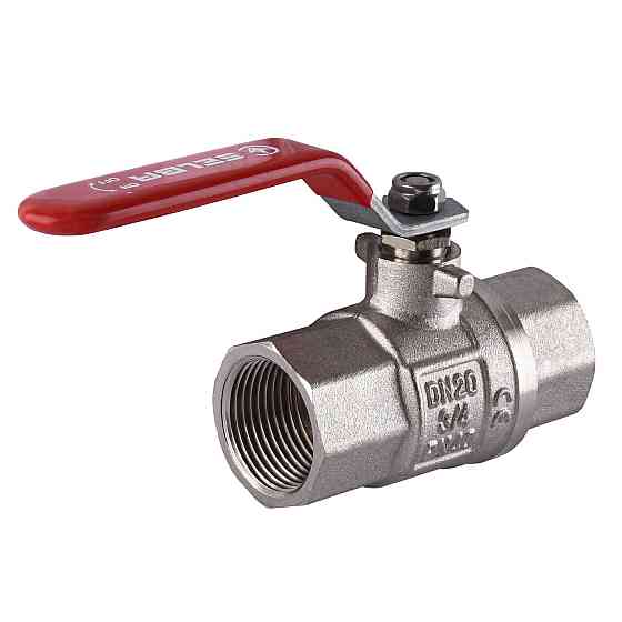 Кран кульовий прямий SELBA 3/4″ ВВ КР SL1506 Тернопіль