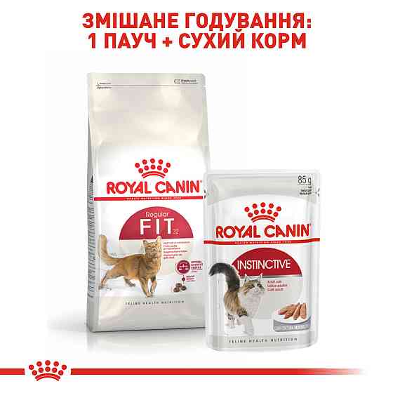 Корм для домашніх і вуличних котів ROYAL CANIN FIT 10.0 кг Київ