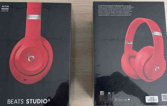 Наушники: Beats Studio 3 Wireless OverEar Headphones Red ( MX412MQD02) Нові Харьков
