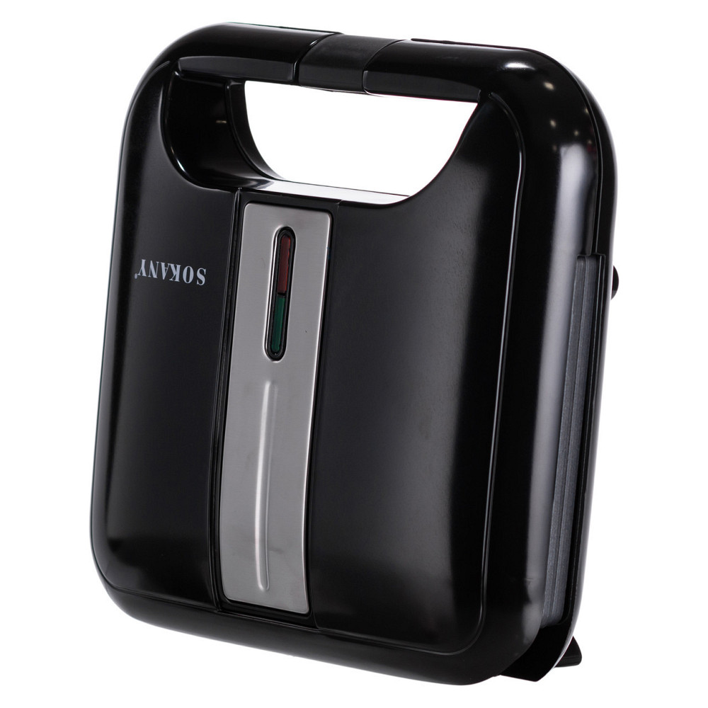 Вафельница  с антипригарным покрытием, быстрым нагревом и квадратной формой вафель 750 Вт Sokany SK-08070 Киев - изображение 6