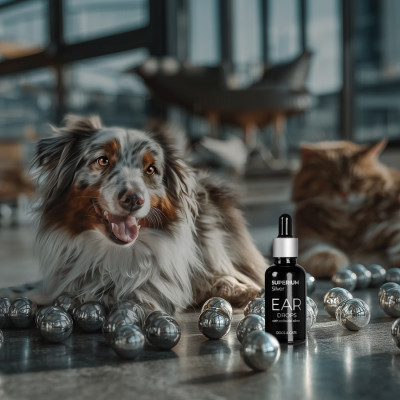 Капли для животных Superium Сильвер ушные с коллоидным серебром для кошек и собак 30 мл (9105) Винница - изображение 8