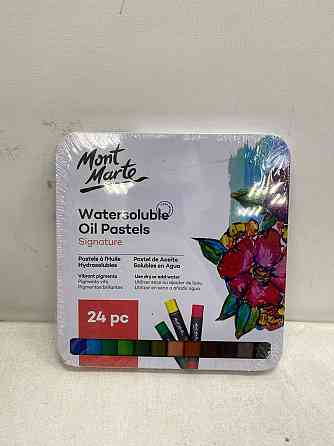 Пастель олійна водорозчинна в жерстяній упаковці Mont Marte, Signature упаковка 24шт Кам'янець-Подільський