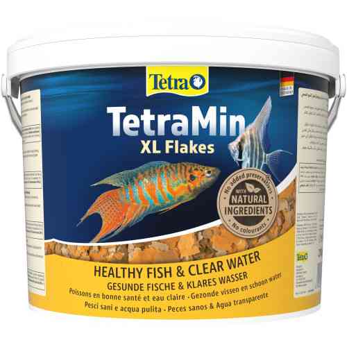 Корм сухой Tetra Min XL Flakes для аквариумных рыбок в хлопьях 10 л/2,1 кг Киев