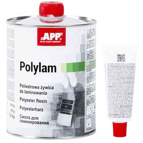 Поліефірна смола для ламінування із затв. "Polylam" 975+25г APP, 010801 Вінниця