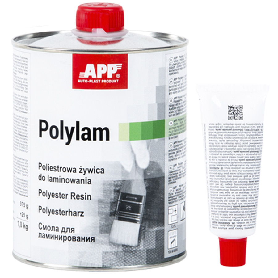 Поліефірна смола для ламінування із затв. "Polylam" 975+25г APP, 010801 Вінниця - фото 1