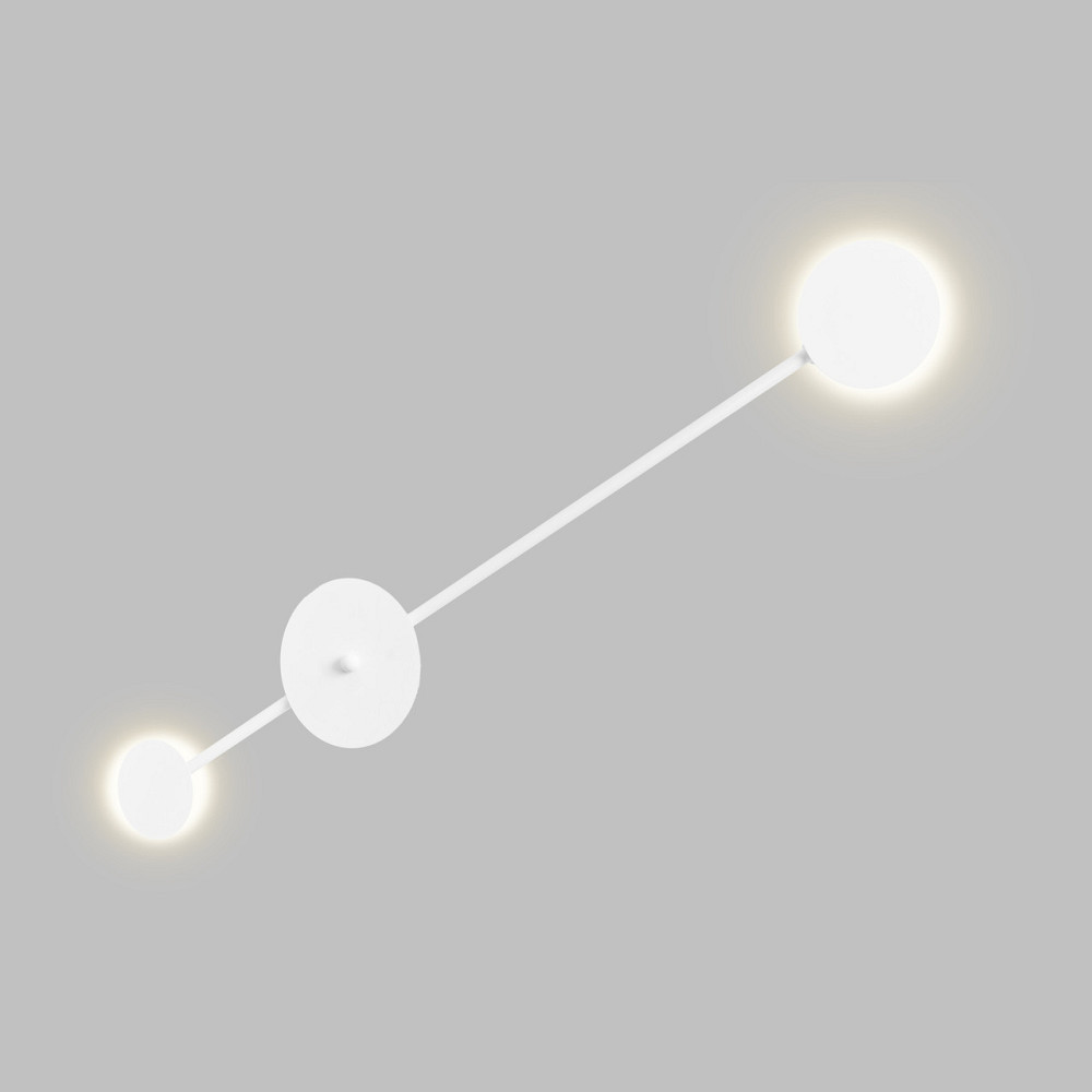 Бра светильник настенный 2-G4 белый Disk NL 8614-2 WH Киев - изображение 4