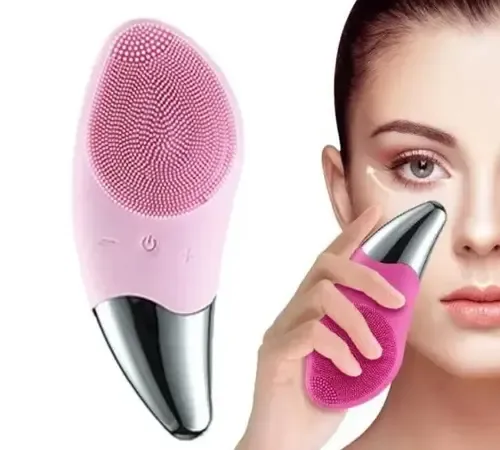 Силиконовая щетка-массажер для лица Sonic Facial Brush Коломия - фото 6