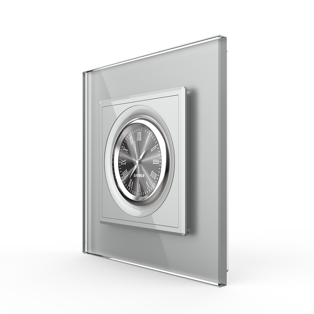 Годинник механічний Livolo сірий скло (VL-C7FCCL-2IP) Коломыя - изображение 4