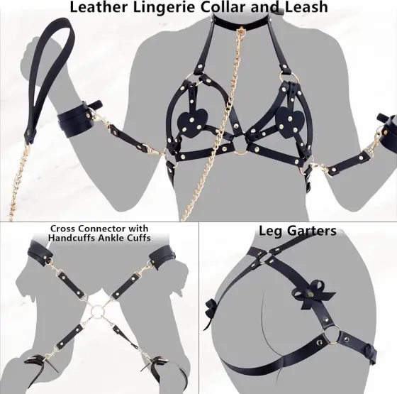 БДСМ-набор LOCKINK YEAHWOW Forced Nadu pose correction set Львов