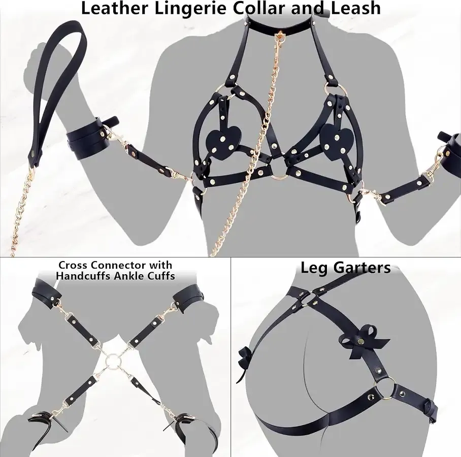 БДСМ-набор LOCKINK YEAHWOW Forced Nadu pose correction set Львов - изображение 2
