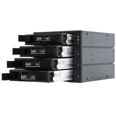 Бэкплейн Chieftec 3x5.25"/4x3.5" Hot-Swap Aluminium (CBP-3141SAS) Винница