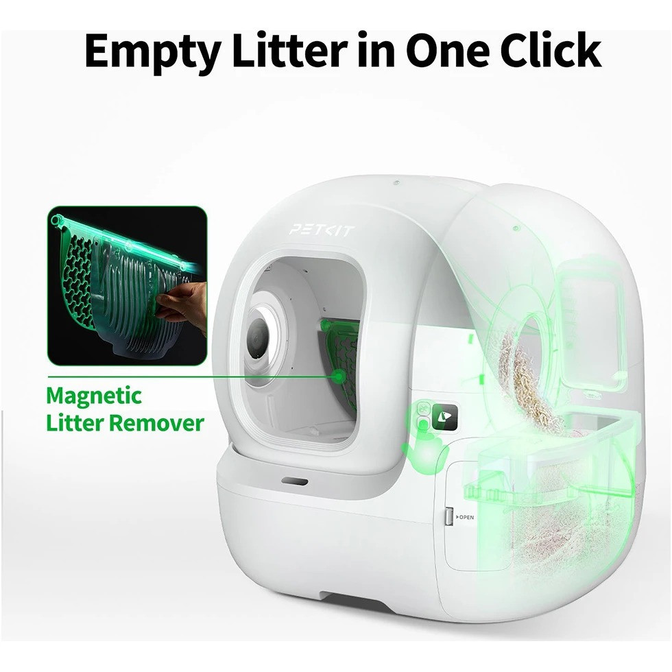 Смарт-лоток Petkit Purobot Max Pro With Cam Self-Clean (P9904) ( Білий ) Харків - фото 2