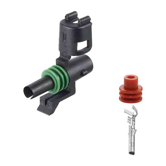 Роз'єм конектор 1-кон., Датчик Кислорода, 12015791, APTIV (Delphi) Америка, Корея, Buick, Cadillac, Chevrolet, Daewoo, GMC Київ