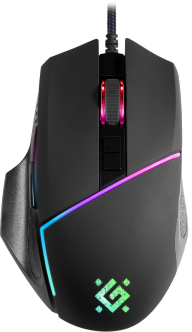 Миша Defender Warfame GM-880L RGB, 8 кнопок,12800 dpi (52880) (6823843) Київ - фото 1
