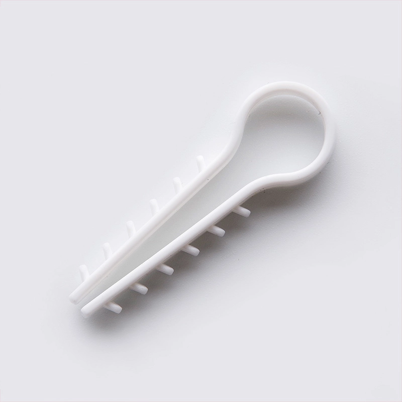 Дюбель швидкого монтажу для кабелю (д12) круглий білий (пач. 100шт) Харків - фото 2