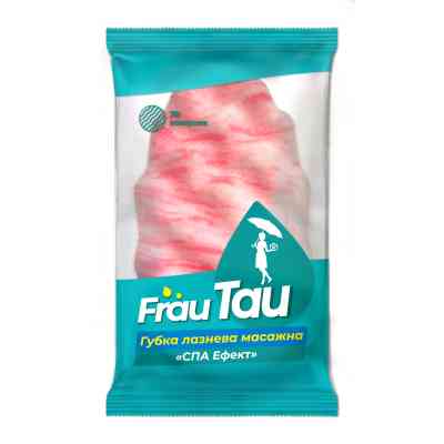 Губка для купання Frau Tau масажна Спа-ефект 1 шт. (4820195507858) Вінниця