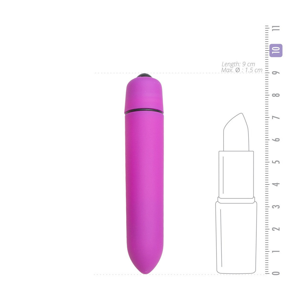 Віброкуля Easytoys, фіолетова, 9 х 1.5 см Sex Aura Київ - фото 2