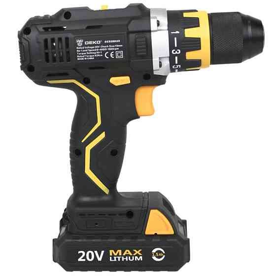 Аккумуляторный шуруповерт DEKO 13521 Киев