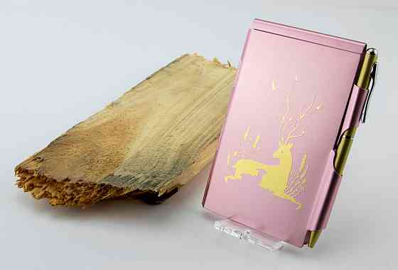 Карманный блокнот с ручкой Troika Deer Ровно