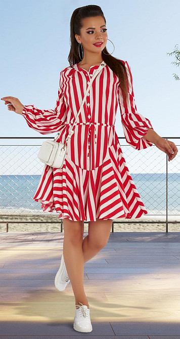 Легке плаття в смужку (42) Київ - фото 3