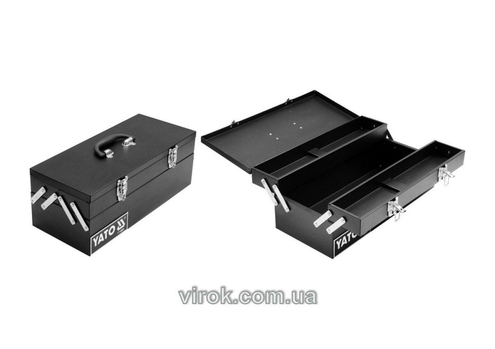 Ящик для інструменту YATO металевий 460х200х180мм [1] Одеса - фото 1