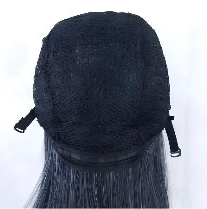 Довгі попелясті хвилясті перуки RESTEQ 80 см — високоякісне синтетичне волосся для косплею, аніме та фотосесій Київ - фото 3