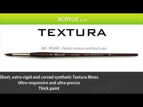 Синтетика кругла Raphaël Textura, №0, довга ручка Київ