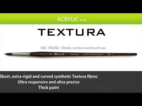 Синтетика круглая Raphaël Textura, №0, длинная ручка Киев - изображение 3