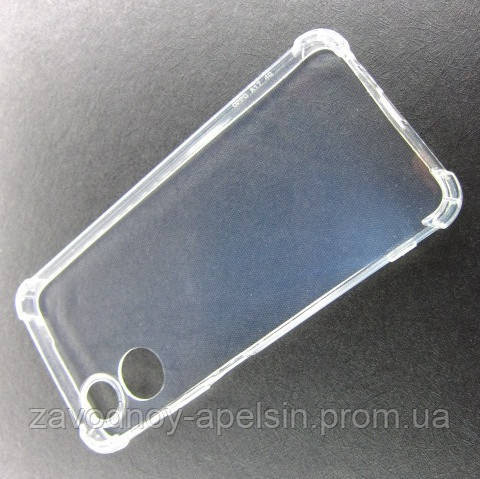 Oppo A17 Прозрачный чехол Антишок (усиленные углы) Одесса - изображение 2