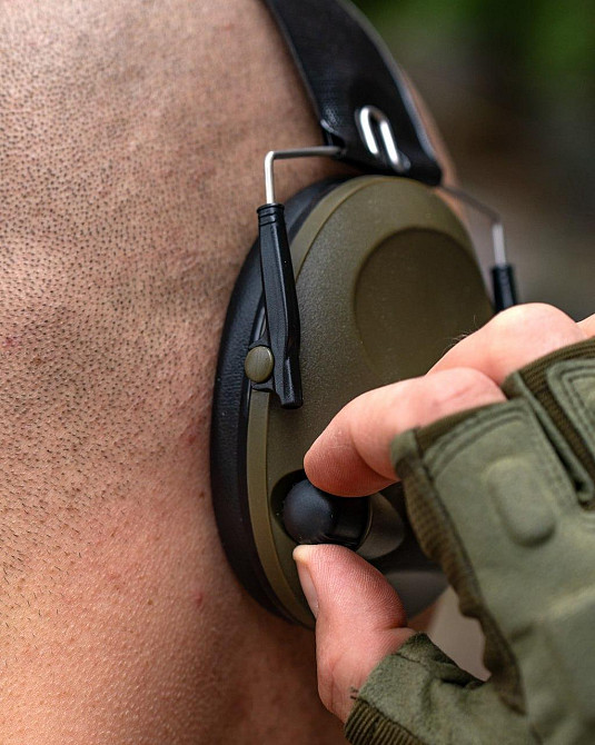 Активні тактичні навушники CrossEye Tactical 6S  Військові шумоподавляючі захисні військові навушник Запорожье - изображение 10
