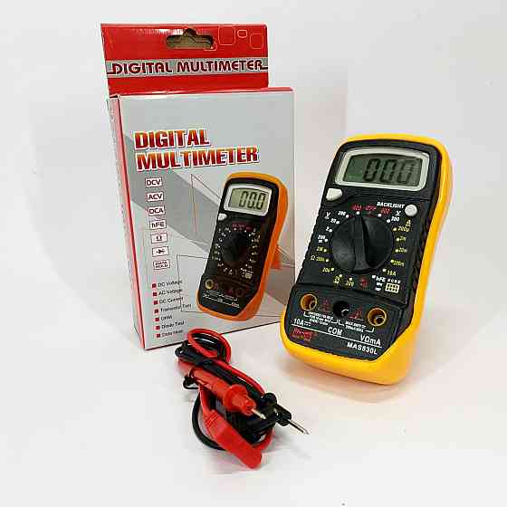 Портативний мультиметр тестер HAOYUE MAS830L, Мультиметр тестер цифровий точний, Мультиметри портативні BV-20 Івано-Франківськ