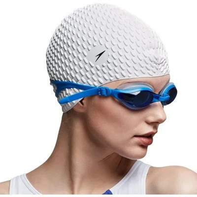 Шапка для плавання Speedo Bubble Cap AF білий 8-709290003 OSFM (5053744175850) Вінниця - фото 2