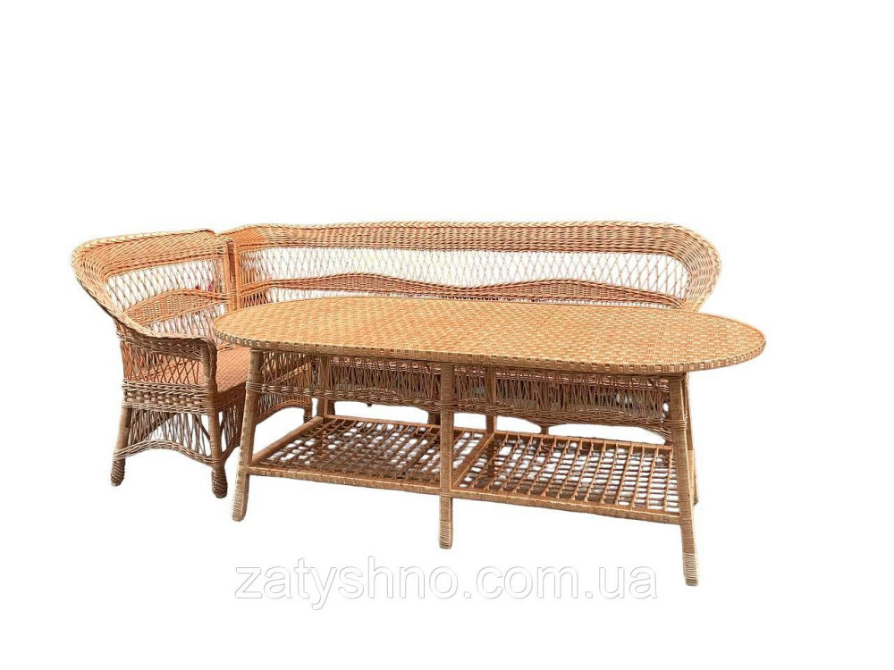 Кутовий диван з великим столом Київ - фото 3