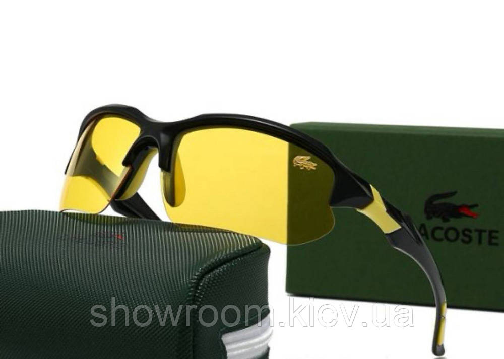 Чоловічі окуляри антифари для водіїв Lacoste (23025) Київ - фото 1